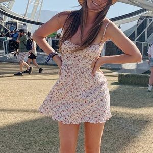 Isabelles cabinet pink floral dress